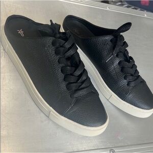 Frye Black Leather Women's Sneakers